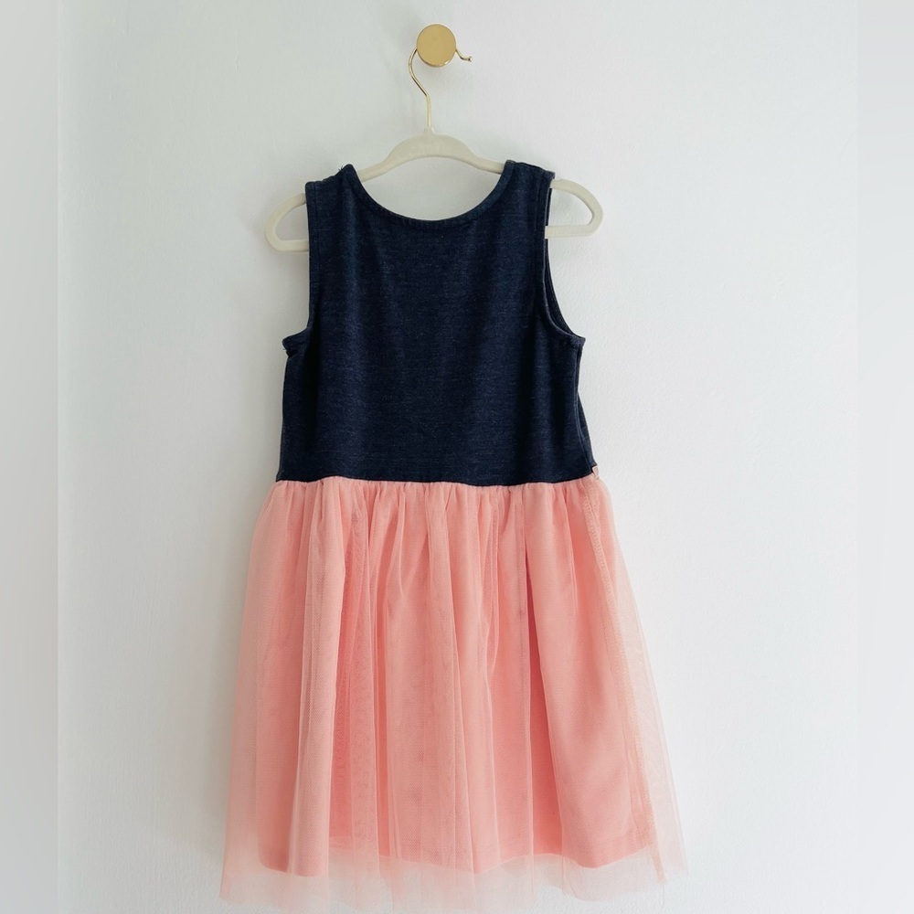 Gigil 4T CAT Tulle Sleeveless Dress W/Flower Embellishments - Picture 4 of 6